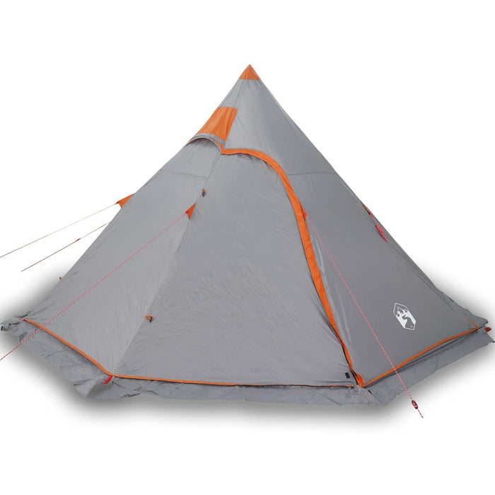 Cort de camping tipi pentru 5 persoană, gri, impermeabil - WALTI WALTI
