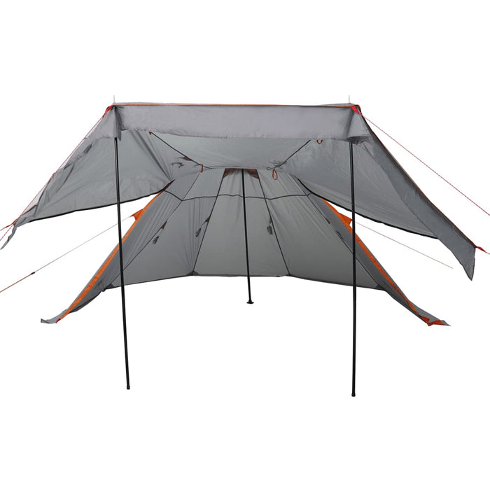 Cort de camping tipi pentru 5 persoană, gri, impermeabil - WALTI WALTI