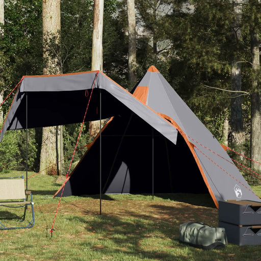 Cort de camping tipi pentru 5 persoană, gri, impermeabil - WALTI WALTI