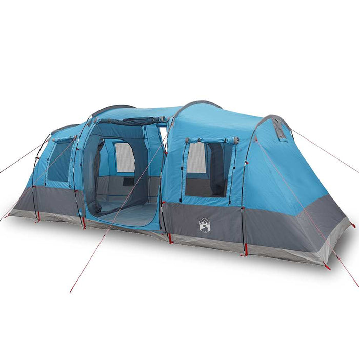 Cort de camping tunel pentru 4 persoane, albastru, impermeabil - WALTI WALTI