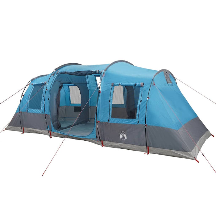 Cort de camping tunel pentru 4 persoane, albastru, impermeabil - WALTI WALTI