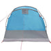 Cort de camping tunel pentru 4 persoane, albastru, impermeabil - WALTI WALTI