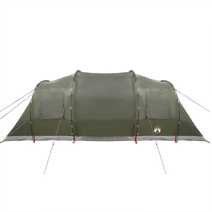 Cort camping tunel pentru 4 persoane verde măsliniu impermeabil - WALTI WALTI