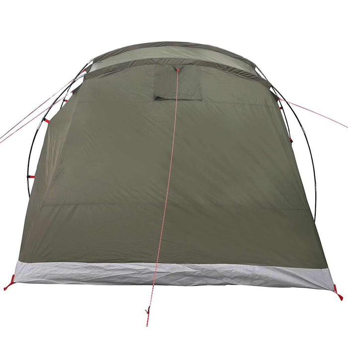 Cort camping tunel pentru 4 persoane verde măsliniu impermeabil - WALTI WALTI