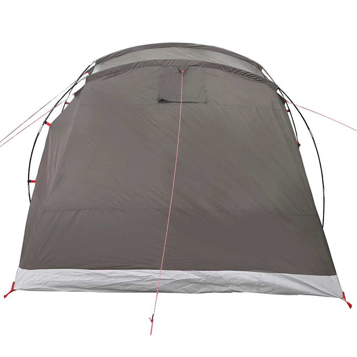 Cort de camping tunel pentru 4 persoane, maro, impermeabil - WALTI WALTI
