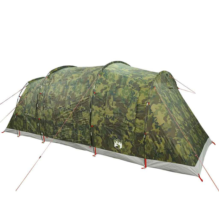 Cort de camping tunel pentru 4 persoane, camuflaj, impermeabil - WALTI WALTI