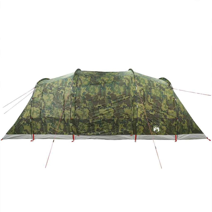 Cort de camping tunel pentru 4 persoane, camuflaj, impermeabil - WALTI WALTI