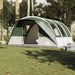 Cort de camping tunel pentru 5 persoane, verde, impermeabil - WALTI WALTI