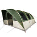 Cort de camping tunel pentru 5 persoane, verde, impermeabil - WALTI WALTI