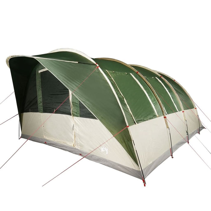Cort de camping tunel pentru 5 persoane, verde, impermeabil - WALTI WALTI