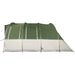 Cort de camping tunel pentru 5 persoane, verde, impermeabil - WALTI WALTI