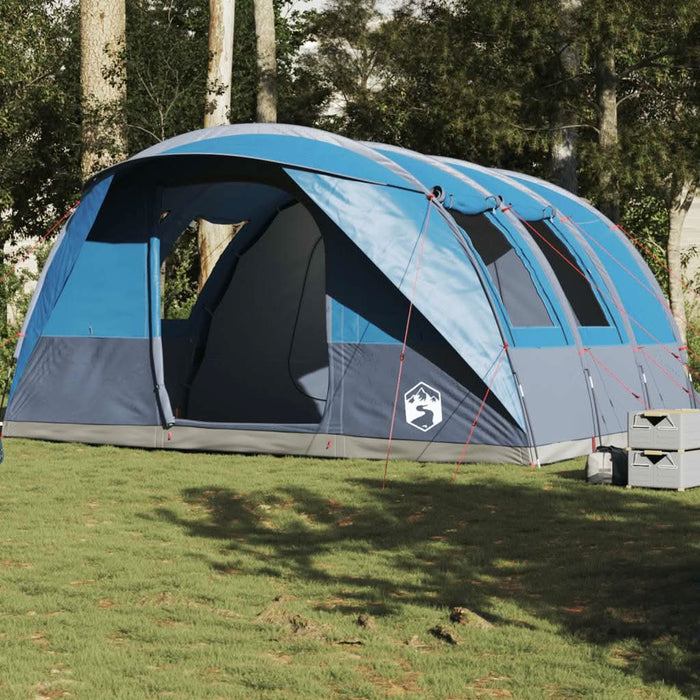 Cort de camping pentru 5 persoane, albastru, impermeabil - WALTI WALTI