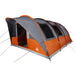 Cort de camping tunel 5 persoane, gri/portocaliu, impermeabil - WALTI WALTI