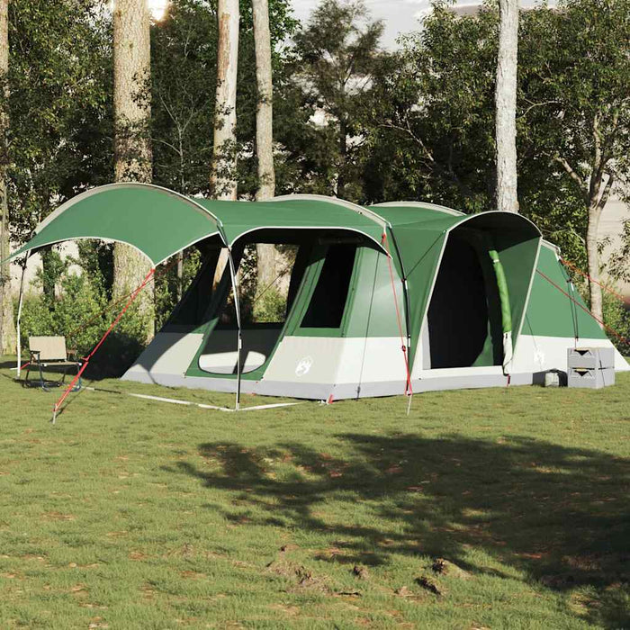 Cort de camping tunel pentru 5 persoane, verde, impermeabil - WALTI WALTI