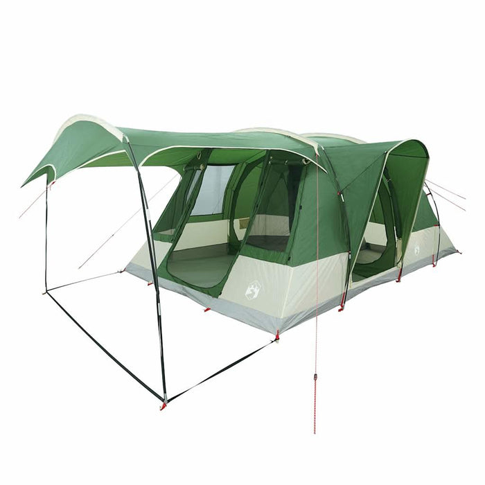 Cort de camping tunel pentru 5 persoane, verde, impermeabil - WALTI WALTI