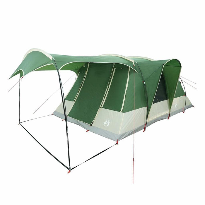 Cort de camping tunel pentru 5 persoane, verde, impermeabil - WALTI WALTI