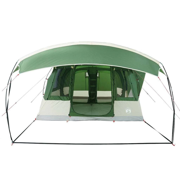 Cort de camping tunel pentru 5 persoane, verde, impermeabil - WALTI WALTI