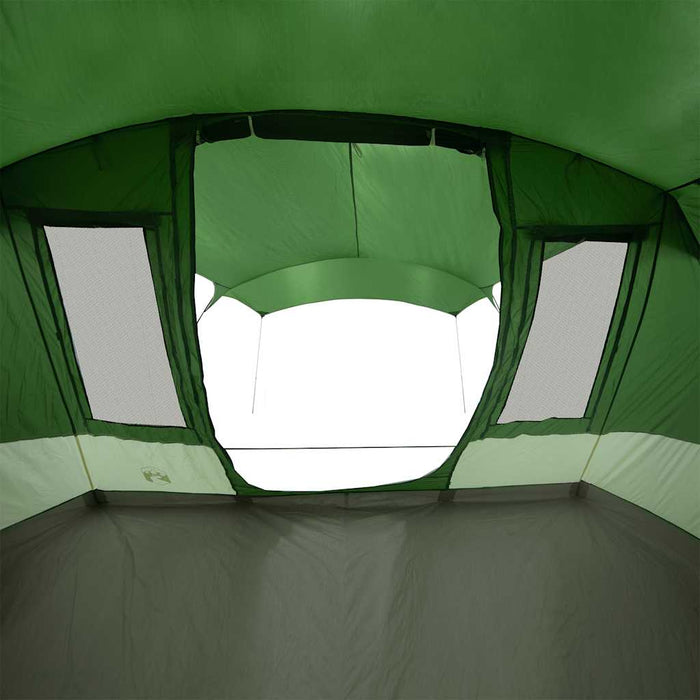 Cort de camping tunel pentru 5 persoane, verde, impermeabil - WALTI WALTI