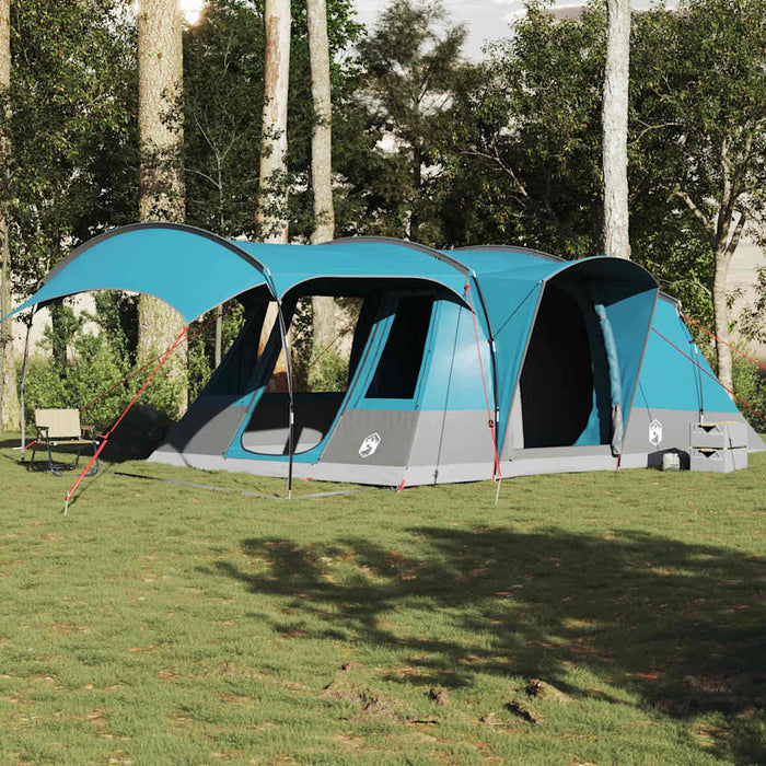 Cort de camping pentru 5 persoane, albastru, impermeabil - WALTI WALTI