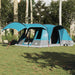 Cort de camping pentru 5 persoane, albastru, impermeabil - WALTI WALTI