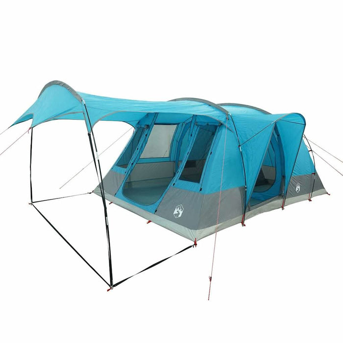Cort de camping pentru 5 persoane, albastru, impermeabil - WALTI WALTI
