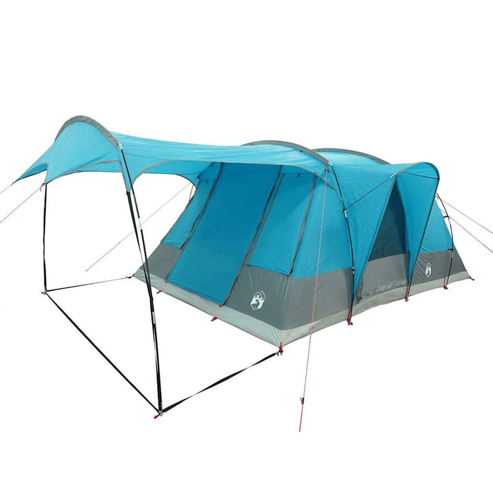 Cort de camping pentru 5 persoane, albastru, impermeabil - WALTI WALTI