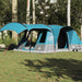 Cort de camping pentru 5 persoane, albastru, impermeabil - WALTI WALTI