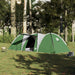 Cort de camping cupolă pentru 8 persoane, verde, impermeabil - WALTI WALTI