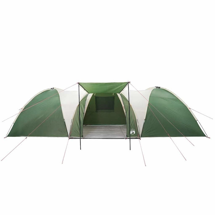 Cort de camping cupolă pentru 8 persoane, verde, impermeabil - WALTI WALTI