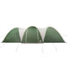 Cort de camping cupolă pentru 8 persoane, verde, impermeabil - WALTI WALTI