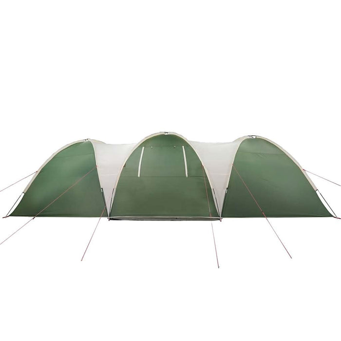 Cort de camping cupolă pentru 8 persoane, verde, impermeabil - WALTI WALTI