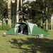 Cort de camping cupolă pentru 6 persoane, verde, impermeabil - WALTI WALTI
