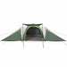 Cort de camping cupolă pentru 6 persoane, verde, impermeabil - WALTI WALTI