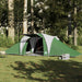 Cort de camping cupolă pentru 6 persoane, verde, impermeabil - WALTI WALTI