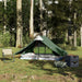 Cort de camping pentru 2 persoane, verde, impermeabil - WALTI WALTI