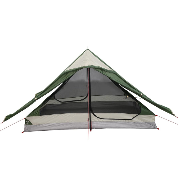Cort de camping pentru 2 persoane, verde, impermeabil - WALTI WALTI