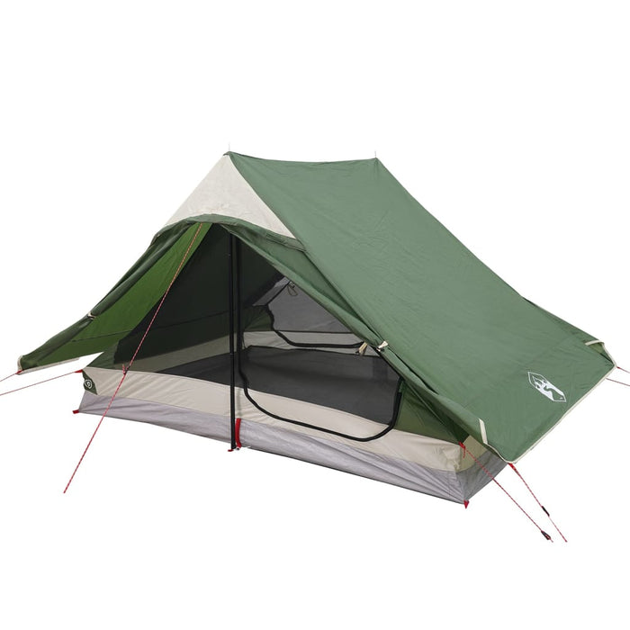Cort de camping pentru 2 persoane, verde, impermeabil - WALTI WALTI