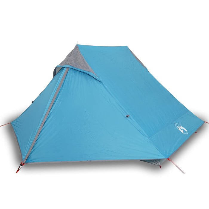 Cort camping pentru 2 persoane, albastru, impermeabil - WALTI WALTI