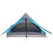 Cort camping pentru 2 persoane, albastru, impermeabil - WALTI WALTI
