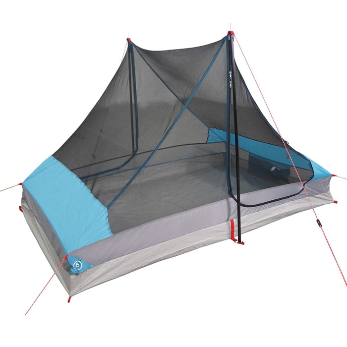 Cort camping pentru 2 persoane, albastru, impermeabil - WALTI WALTI