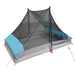 Cort camping pentru 2 persoane, albastru, impermeabil - WALTI WALTI