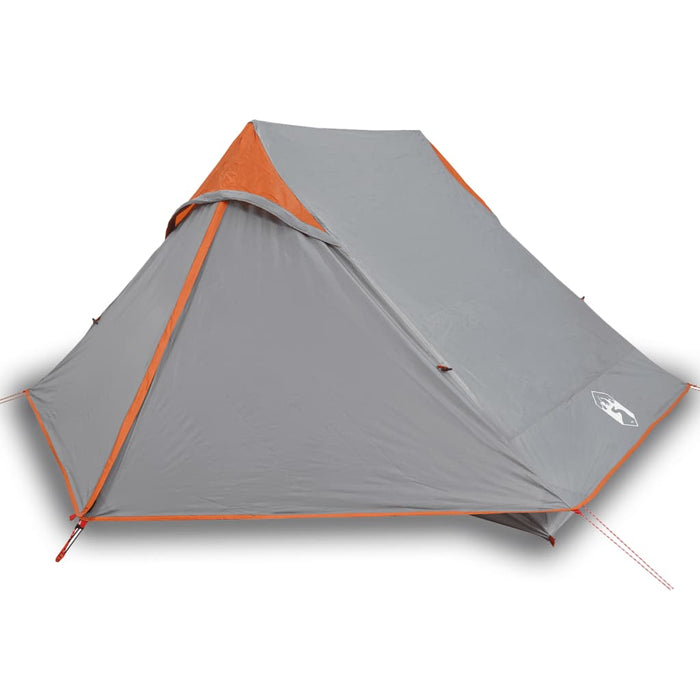 Cort de camping pentru 2 persoane, gri, impermeabil - WALTI WALTI