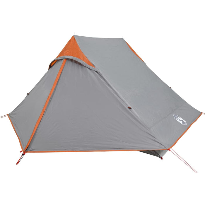 Cort de camping pentru 2 persoane, gri, impermeabil - WALTI WALTI