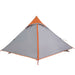 Cort de camping pentru 2 persoane, gri, impermeabil - WALTI WALTI