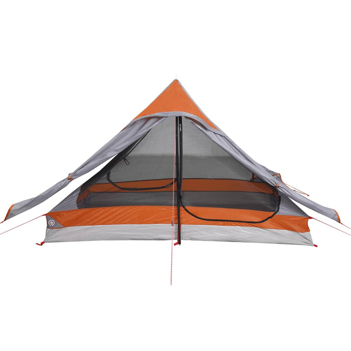 Cort de camping pentru 2 persoane, gri, impermeabil - WALTI WALTI