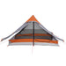 Cort de camping pentru 2 persoane, gri, impermeabil - WALTI WALTI
