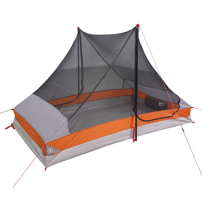 Cort de camping pentru 2 persoane, gri, impermeabil - WALTI WALTI