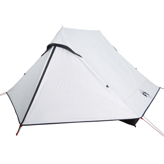 Cort camping, 2 persoane, alb, țesătură opacă, impermeabil - WALTI WALTI