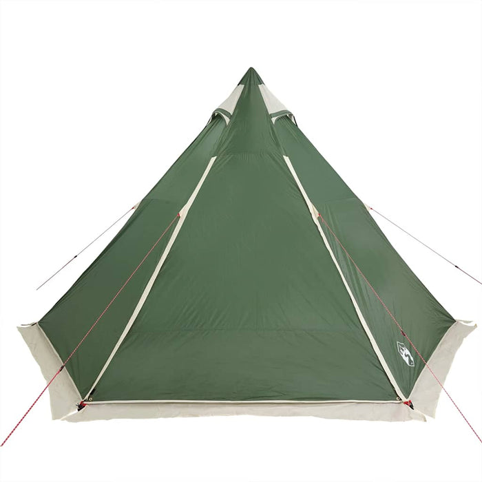 Cort de familie Tipi pentru 6 persoane, verde, impermeabil - WALTI WALTI