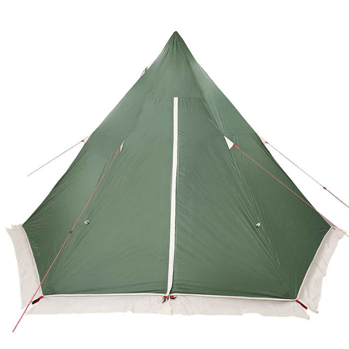 Cort de familie Tipi pentru 6 persoane, verde, impermeabil - WALTI WALTI